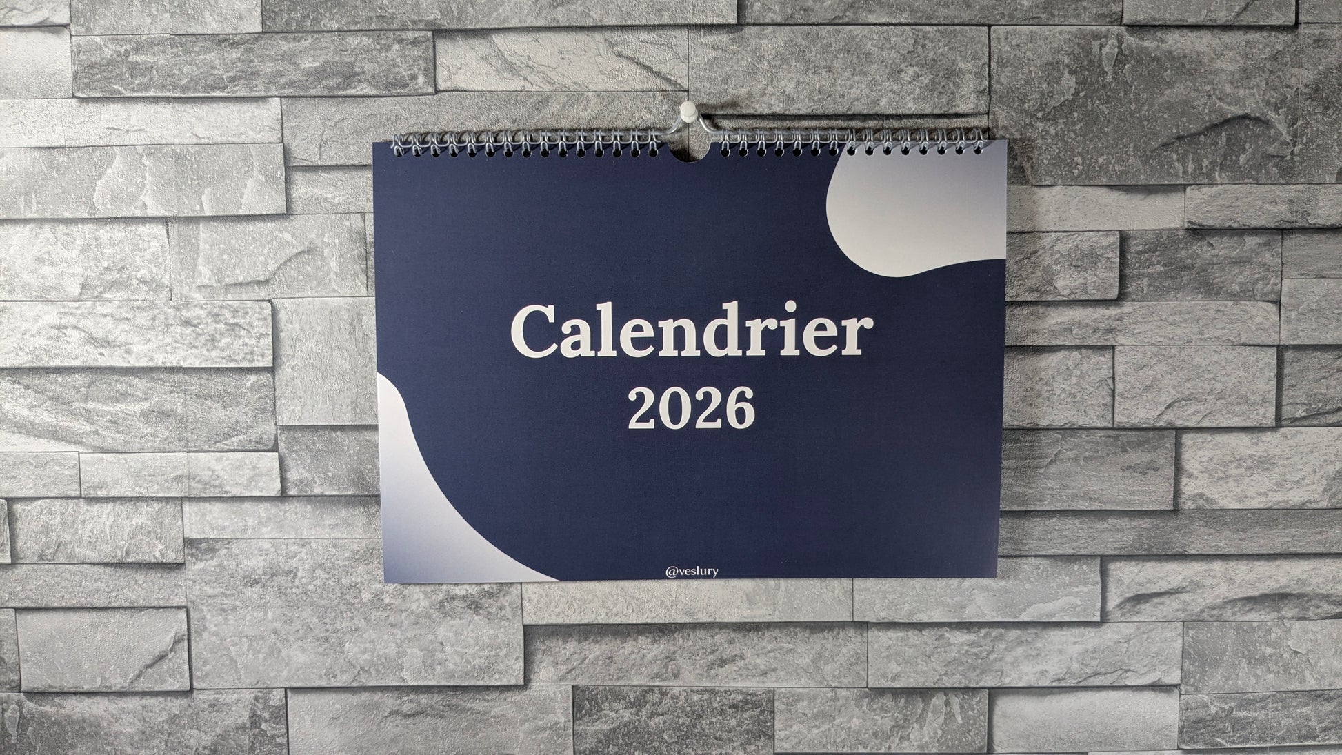 Calendrier Veslury 2026